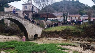 Με λαμπρότητα, στο γεφύρι της Βροσίνας, ο εορτασμός των Θεοφανείων στο Δήμο Ζίτσας 